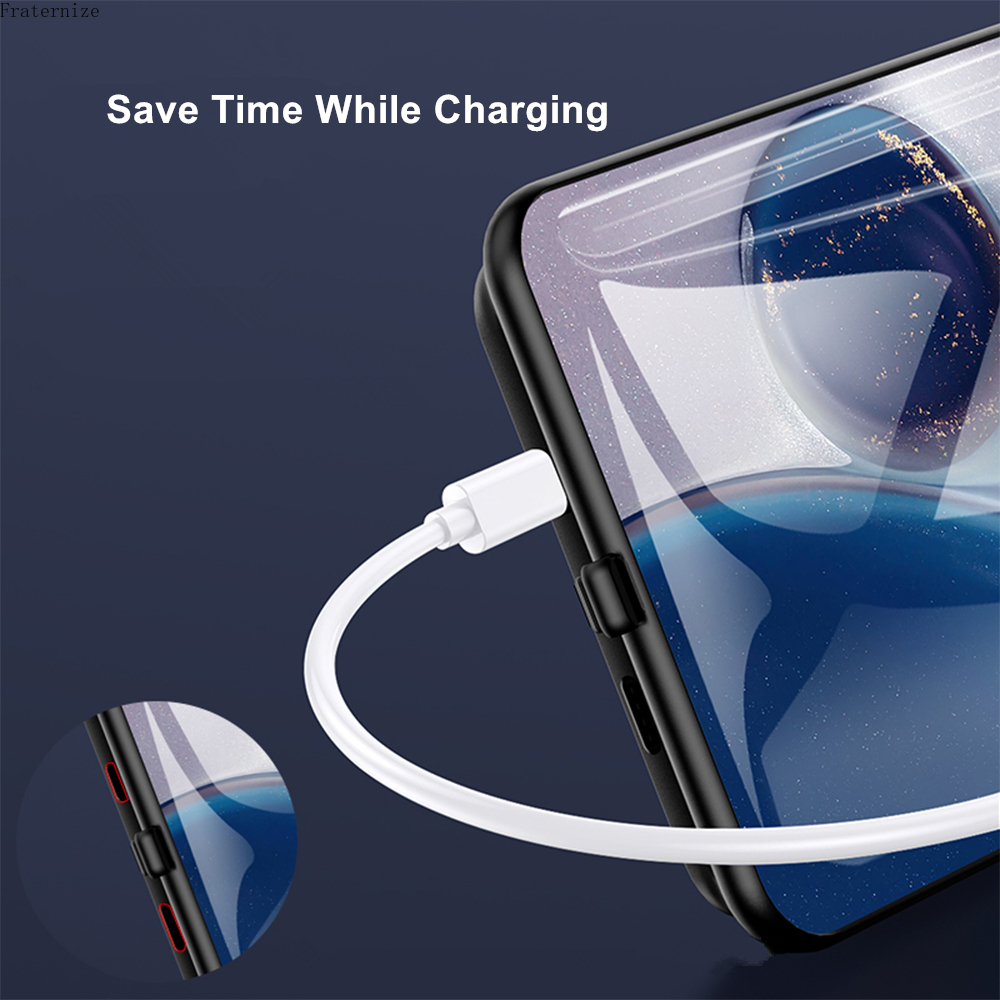 6000mAh stoßfest externe Batterie Ladegerät Fall für Oneplus 7 7T Pro Smart Power Bank Lade Abdeckung für Oneplus 8 Pro 8T Capa