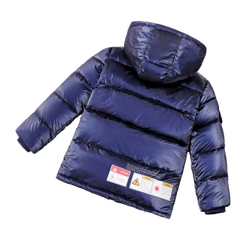 Chaqueta cálida para bebé, abrigo grueso con capucha para niño de 3 a 8 años, ropa para niño, traje de nieve, Parka, trajes