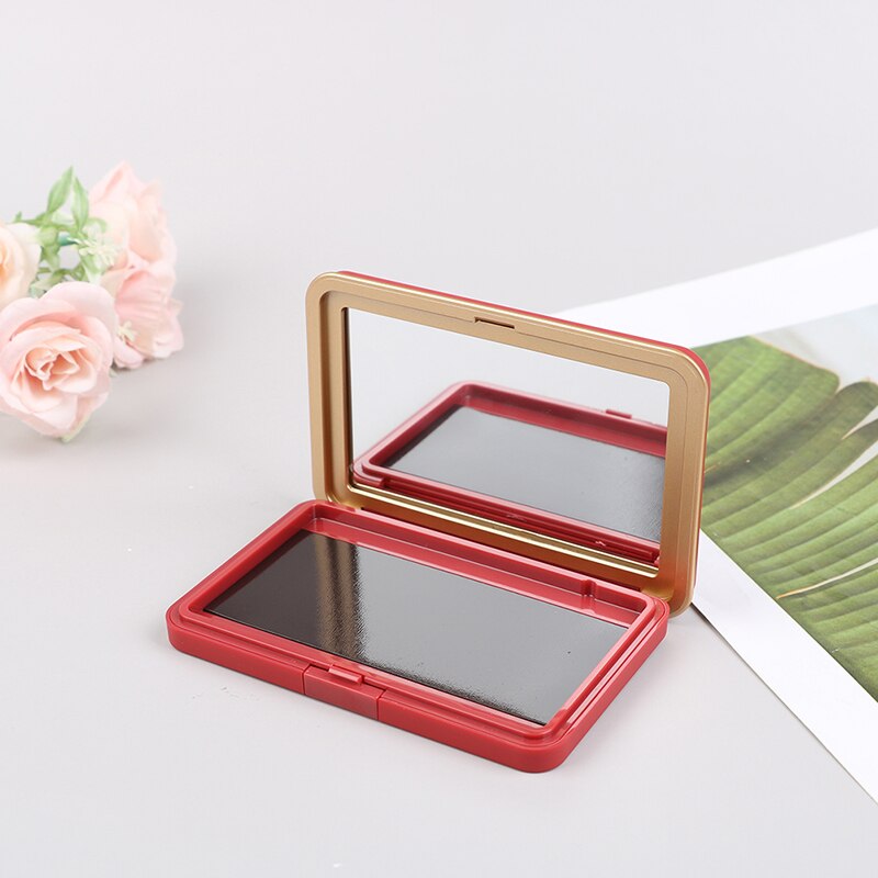 Palette de cosmétiques magnétique vide mate, boîte de distribution de maquillage à paillettes, fard à paupières, conçue pour transporter les produits de maquillage: RD