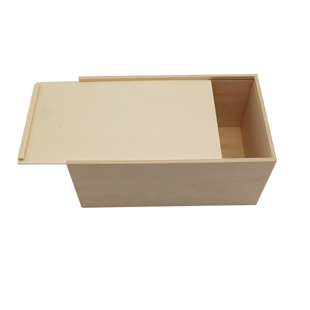 Accessory Dustproof Solid Wood Rectangle Clay Tissue Box Craft Decoration White Blank Lightweight Home Durable Water Resistance