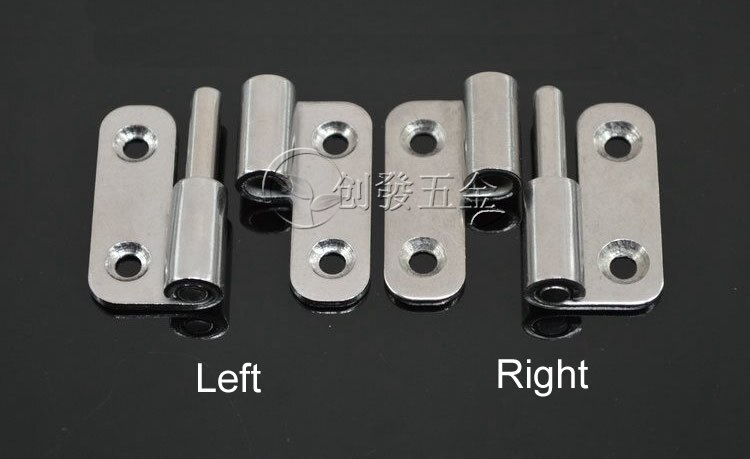 Detachable hinges,304 stainless steel 1.5/2/2.5inch,mechanical equipment hinge,removable, Marine hardware accessories