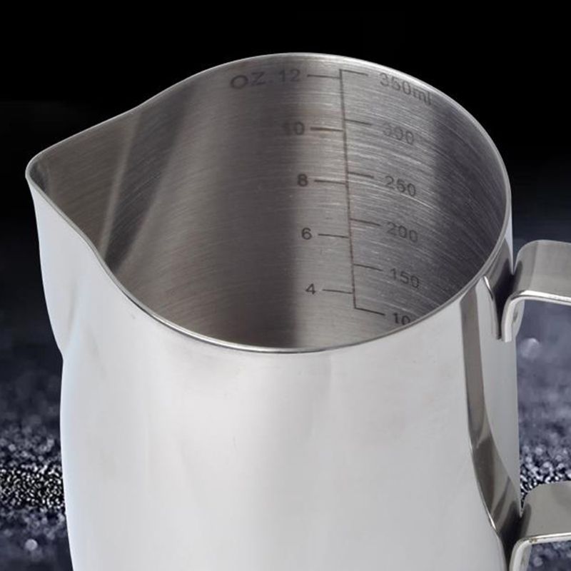 Leite Frothing Pitcher oz com Termômetro Espumar C... Grandado