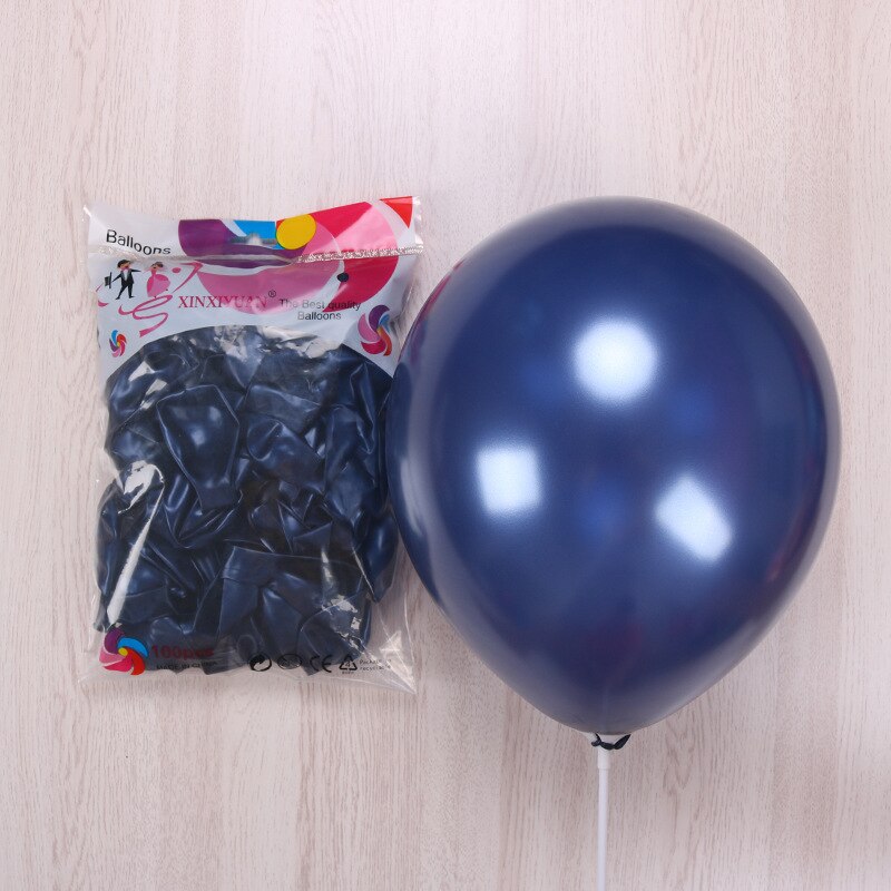 20/10 stücke 12 zoll Silber Blau Ballons metallisch Latex Luftballons perlig Luft Ballon Globos Hochzeit Geburtstag Party Dekor Chrom Ballon: 12Zoll nb Perle / 20Stck