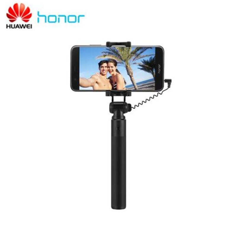 Huawei Honor Selfie Stick Lite monopié con cable extensible obturador de mano para teléfono móvil 70cm AF11L para teléfono P10 P20 lite