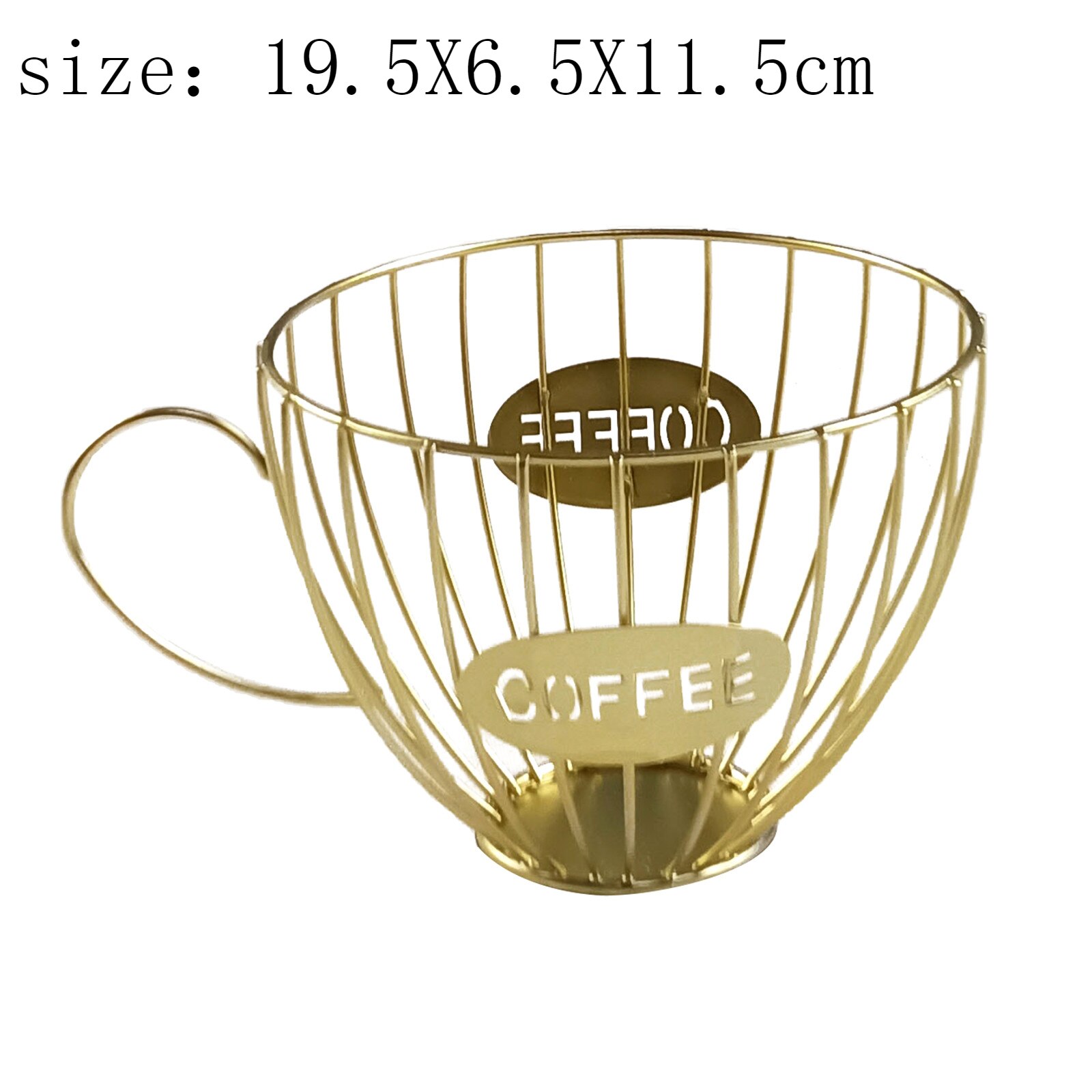 Coffee Capsule Holder And Cup-shaped Coffee Pod Holder Storage Rack For Counter Coffee Bar Coffee Sets Nespresso Capsule Holder: E1PC