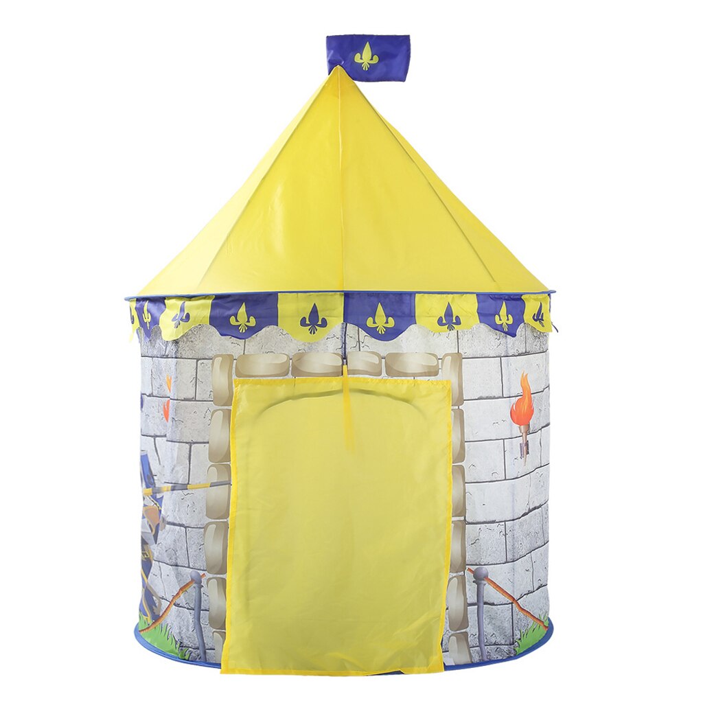 Knight Themed Play House Up Play Tent For Kids Indoor Outdoor Play