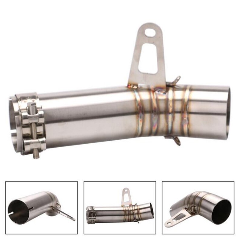 Motorfiets Uitlaat Midden Link Pijp 60Mm Slip-On Voor S1000RR S1000 Rr