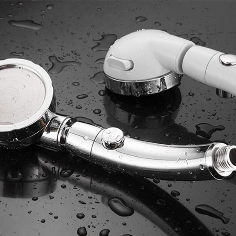 360 Graden Draaibare 3 Modes Douchekop Met Water Controle Knop Hoge Druk Waterbesparende Regen Douche Gieter hoofd