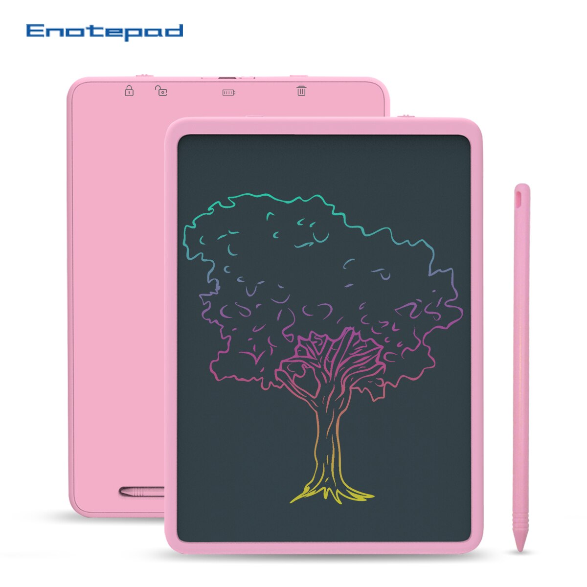 Enotepad 11 Inch LCD Writing Tablet Non-toxic Doodle Pad Reuse intelligent smart business tablet доска для рисования: EP0211C-PK