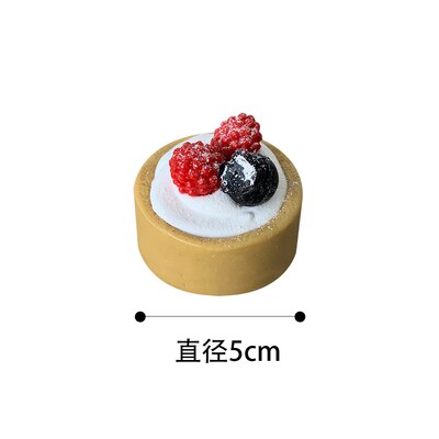 Simulierte obst schüssel Obst Kuchen modell Anzeige Simulation kuchen Nachtisch Erdbeere torte kuchen Backen Einkaufen fenster: Licht Blau