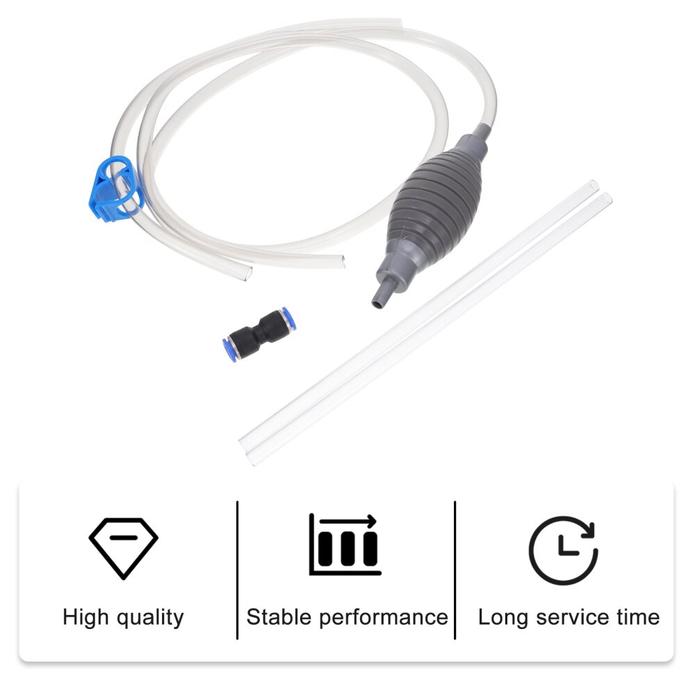 Aquarium Cleaner Practical Fish Tank Cleaner Long Nozzle Water Changer