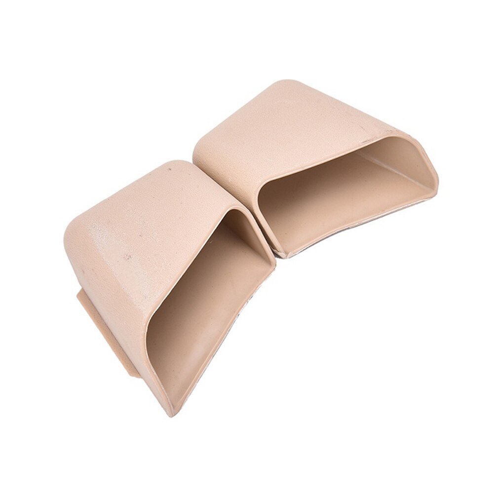 2Pcs Universal Car Auto Accessories Phone Organizer Storage Boxes Holder Pocket Bracket: Beige