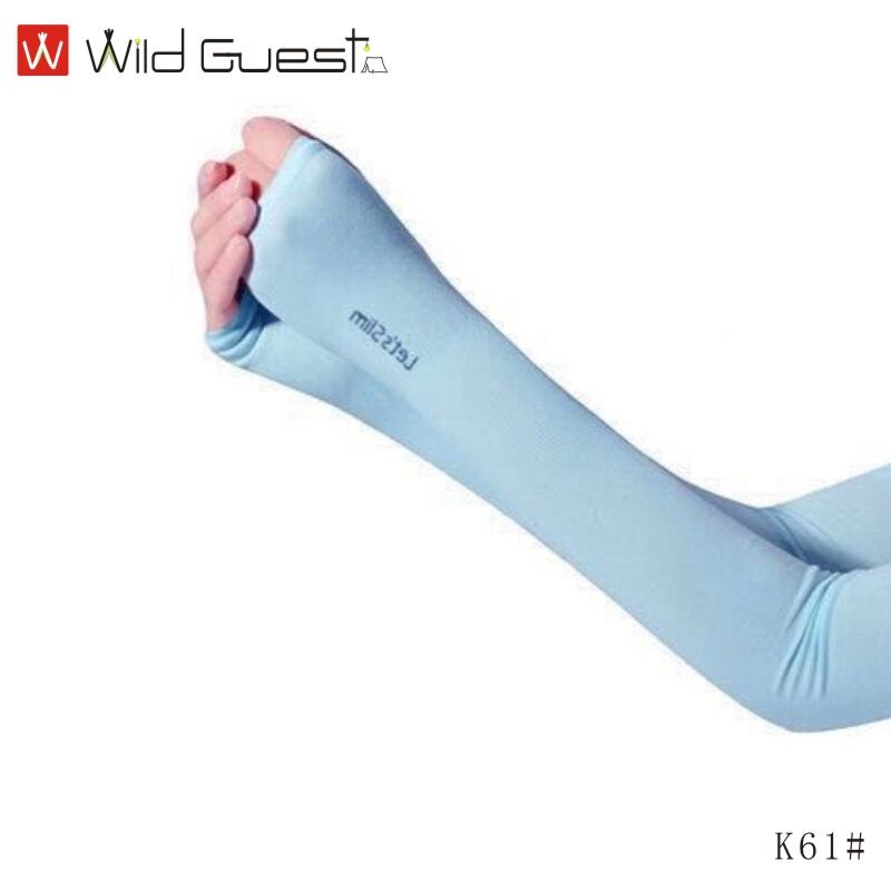 1 Paar Zon Arm Cover Fiets Mouwen Vissen Anti Ultraviolet Mouw Arm Cover Outdoor Rijden Arm Cover: K61