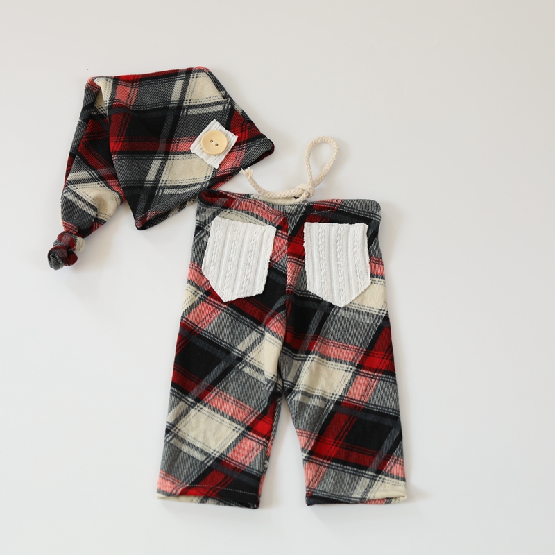 Pasgeboren Broek Fotografie Props Kleding Jongen Hoed Set Rooster Outfits Baby Props Voor Baby Accessoires Kleding Studio Foto