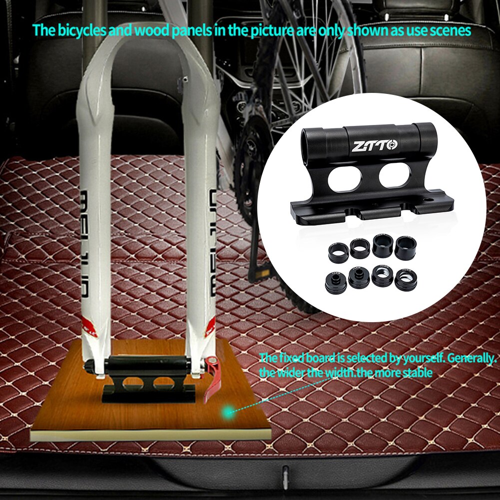 ZTTO Bike Bicycle Front Fork Block Mount Bracket Carrier Quick Release Rack Holder Cycling Accessories Parts