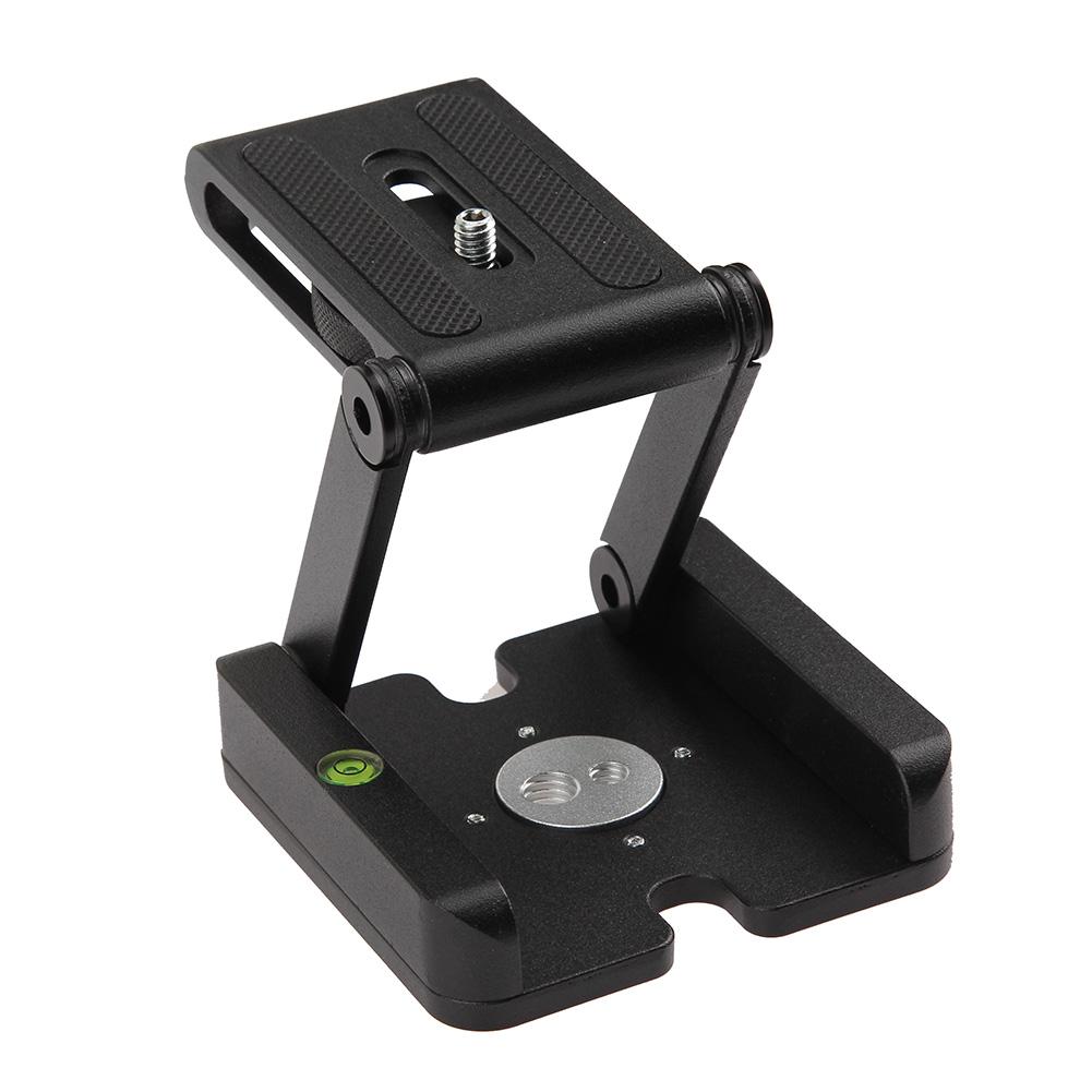 Z Pan Tripod Head Flex Folding Camera Flex Tripod Z Pan & Tilt Folding Tripod Bracket Head Aluminum Alloy Tripod
