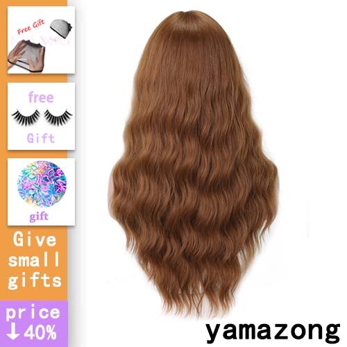 Miss Pruik Lange Golf Pony Zwart Bruin 8 Kleuren Beschikbaar Pruiken Voor Vrouwen Synthetisch Haar Hoge Temperatuur Fiber: #16