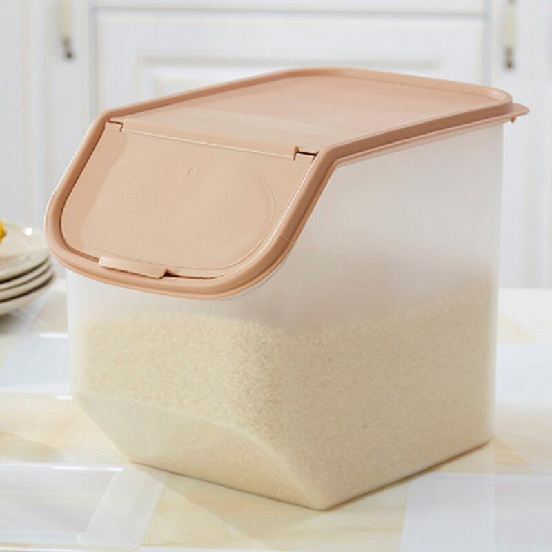 Storage Bucket Moisture-proof Sealed Household Rice Flour Bucket Grain-proof and Insect-proof Rice Storage Box Sealed Jar