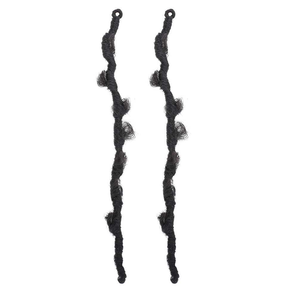 Butterfly Locs Crochet Hair 12inch Synthetic Distressed Faux Locs Crochet Braids Pre Looped Natural Messy Pre-twisted Braids