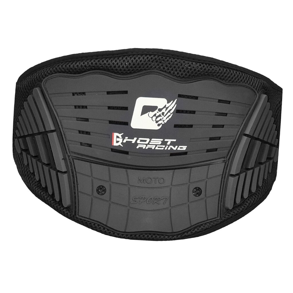 Motorcycle Kidney Belts Riding Protective Kidney Protection Anti-Fall Belt: Black