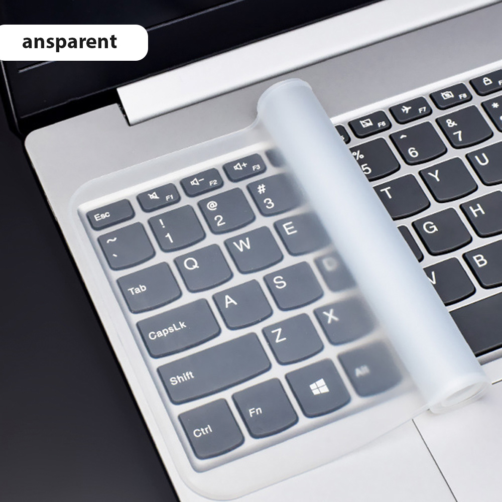 12-17 Inch Universal Laptop Keyboard Cover Protector Waterproof Dustproof Silicone Notebook Computer Keyboard Protective Film: GRAY