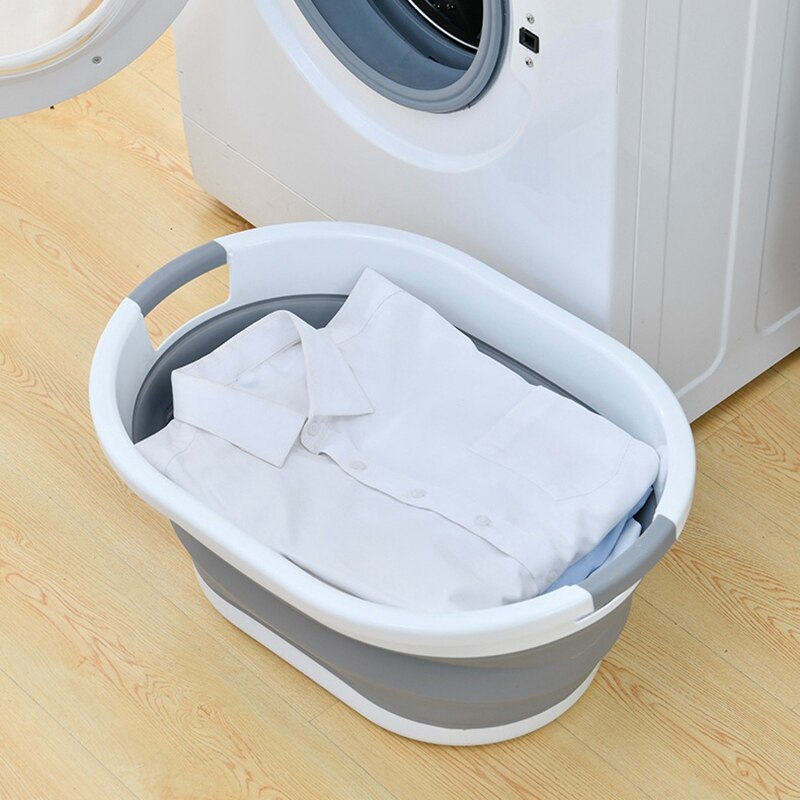Opvouwbare Wasmand Wasmand Vuile Wasmand Kleren Opslag Mand Badkamer Vuile Wastafel