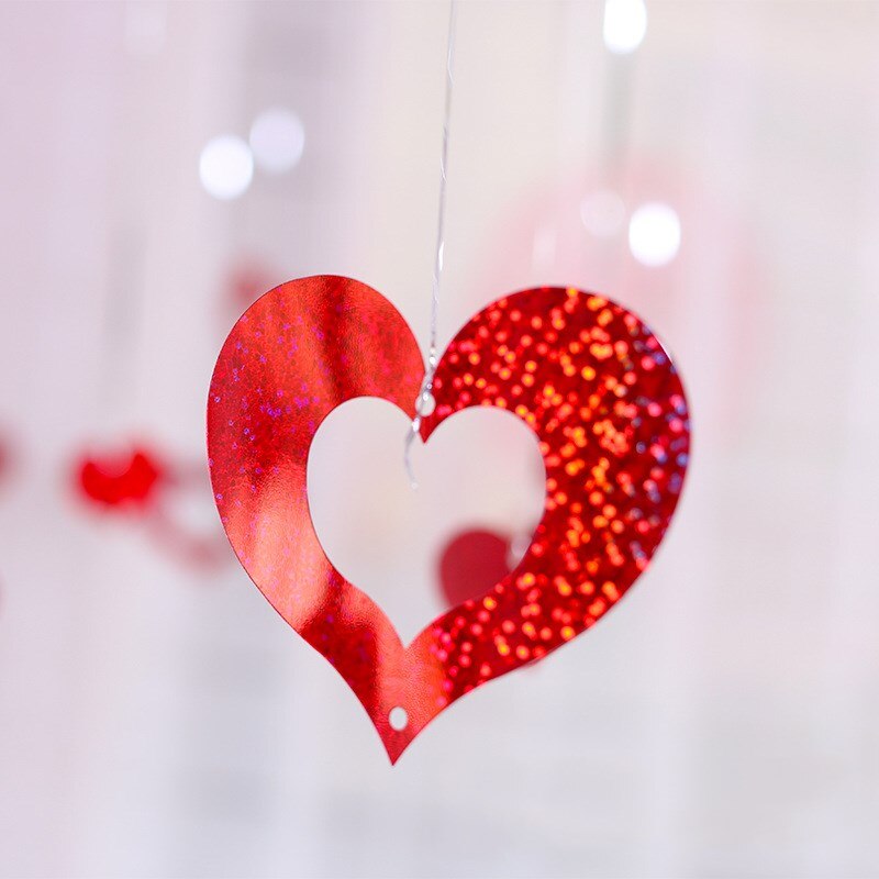 Sweet Five-pointed Star Heart Shaped Rain Balloon Pendant Accessories Romantic Wedding Birthday Party Decoration Supplies