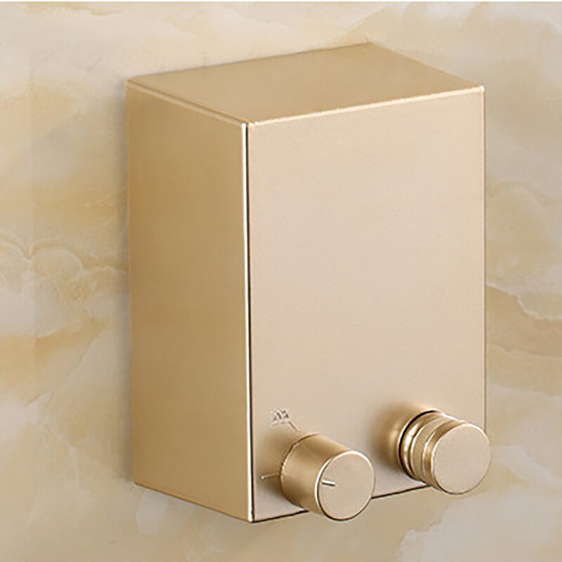 Retractable Clothes Line Adjustable Clothes Line Indoor And Outdoor With ABS Box + Aluminum, Wall-mounted Clothes Line: Gold