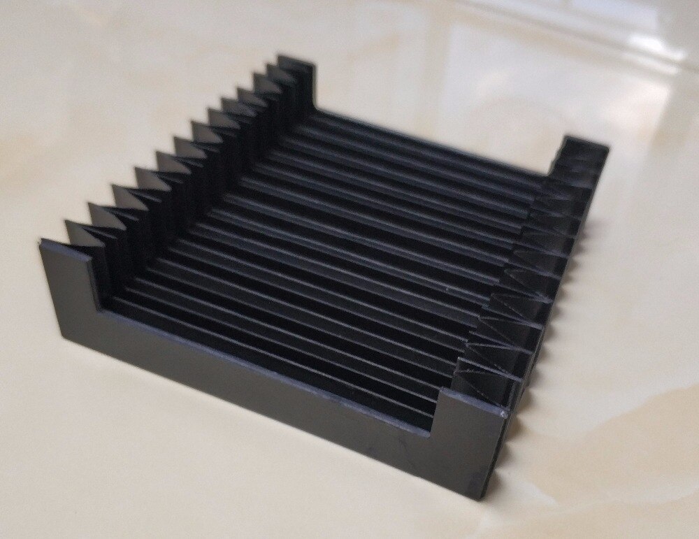 Dust Protection bellows cover,inside: 110mmx20mm, outside: 150mmx40mm,Lmax190mm