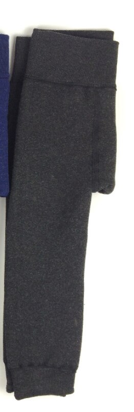 Peuter Jongen Meisje Broek Elastische Solid Casual Kids Broek Winter Kinderen Baby Broek Verdikking katoen Leggings: Donkergrijs / 3T