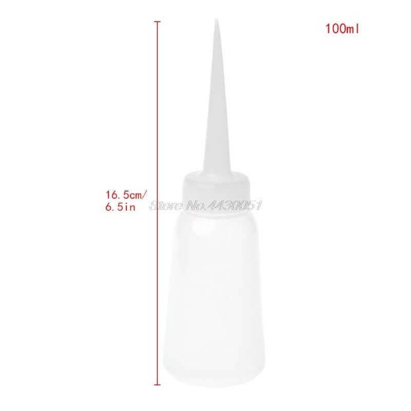 1pc 100ml/ 250ml vetplanten knijp gieter plastic verticale spuitmond spuitbus: 100ml