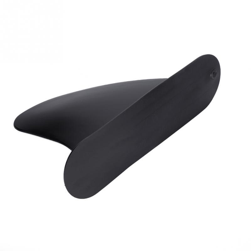 Durable Black PVC Surf Fin Stablizer Stand Up Paddle Surfboard Side Fins Integral Fins for Kayaks Canoes Rowing Boats