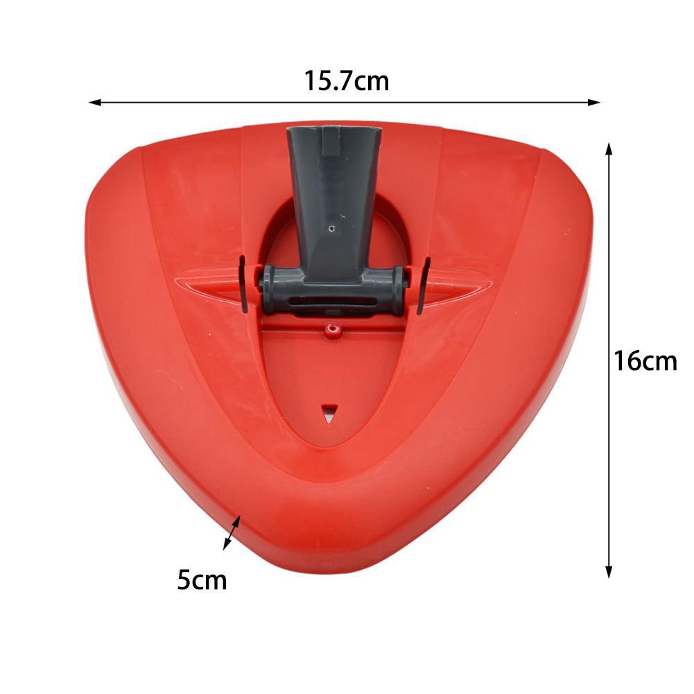 Spin Mop Base Disc Mop Hoofd Vervanging Plastic Driehoek Disc Voor O-Ceder Wringen Mop Accessoire Draaiende Mop base