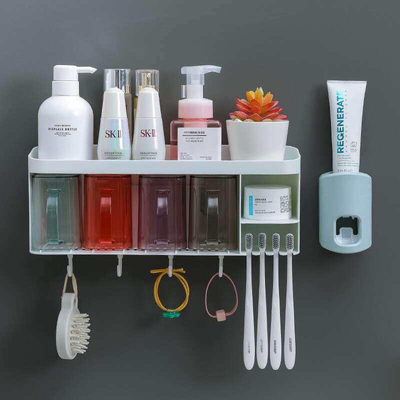 BrushStorage™ – Zelfklevende tandenborstelhouder met praktische