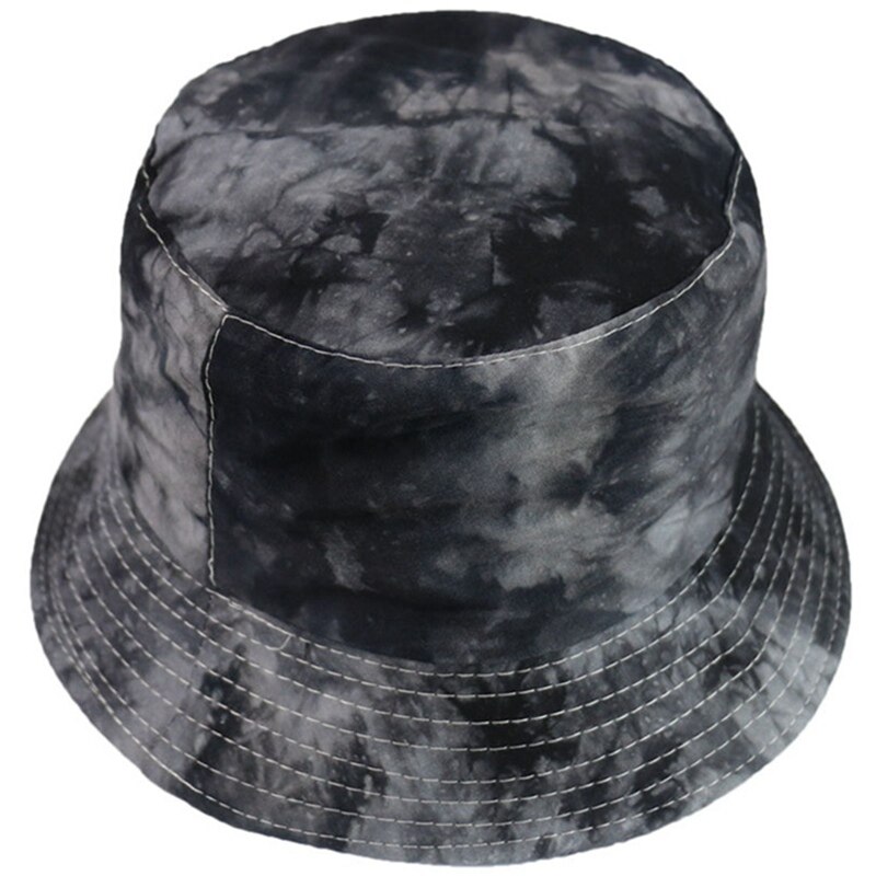 Vår sommar slipsfärg hink hattar fiskekepsar dam dam streetwear tryckta solhattar manliga hiphop kepsar