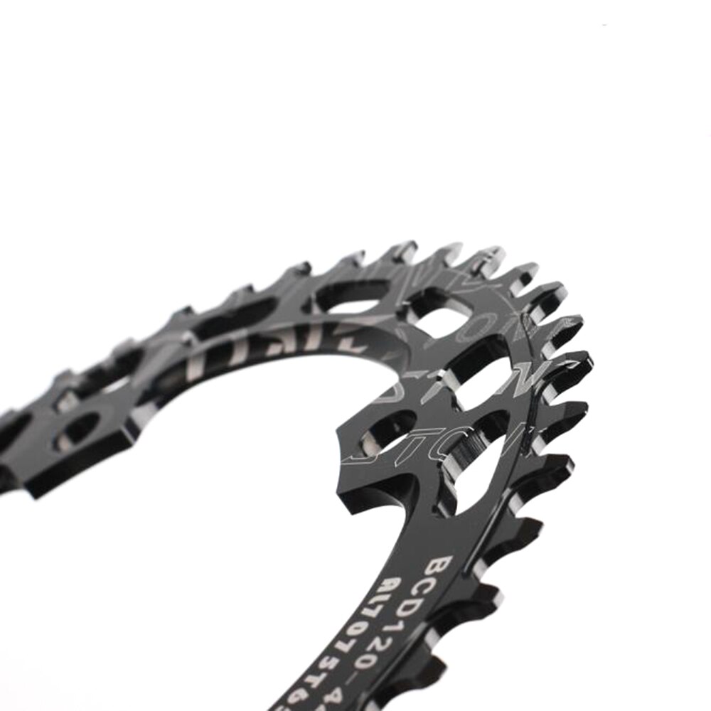 Bicicleta de pedra único chainring bcd 120mm 36t-56t círculo chain ring 4 braços estreitos dentes largos para x9 xx chainwheel