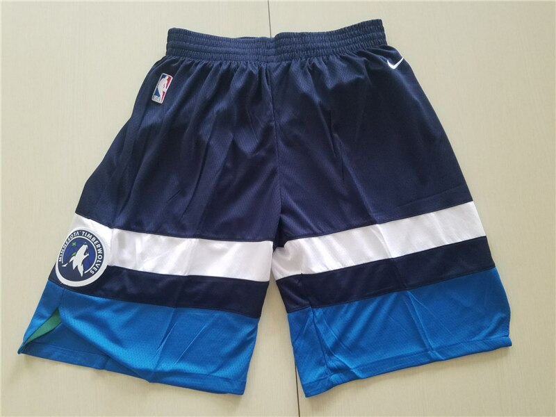 Nba Minnesota Timberwolves #21 Kevin Maurice Garnett Basketbal Shorts Retro Swingman Broek Gestikt Mesh Jogging Korte Broek: 1 / XXL