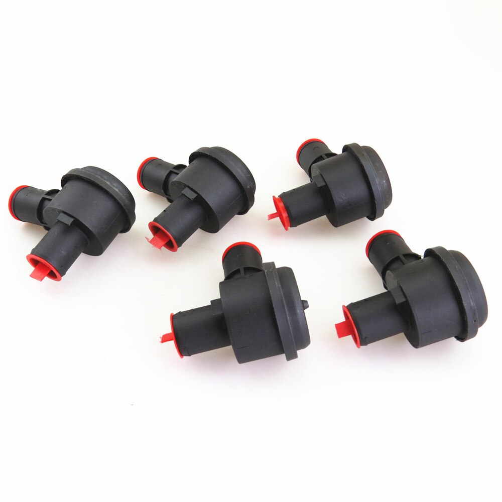 FHAWKEYEQ 5 Pcs 1.8 Turbo Overflow Cut-Off Diverter Valve For VW GTI Jetta MK4 Golf Beetle Passat A4 TT A6 06A145710P 06A145710N