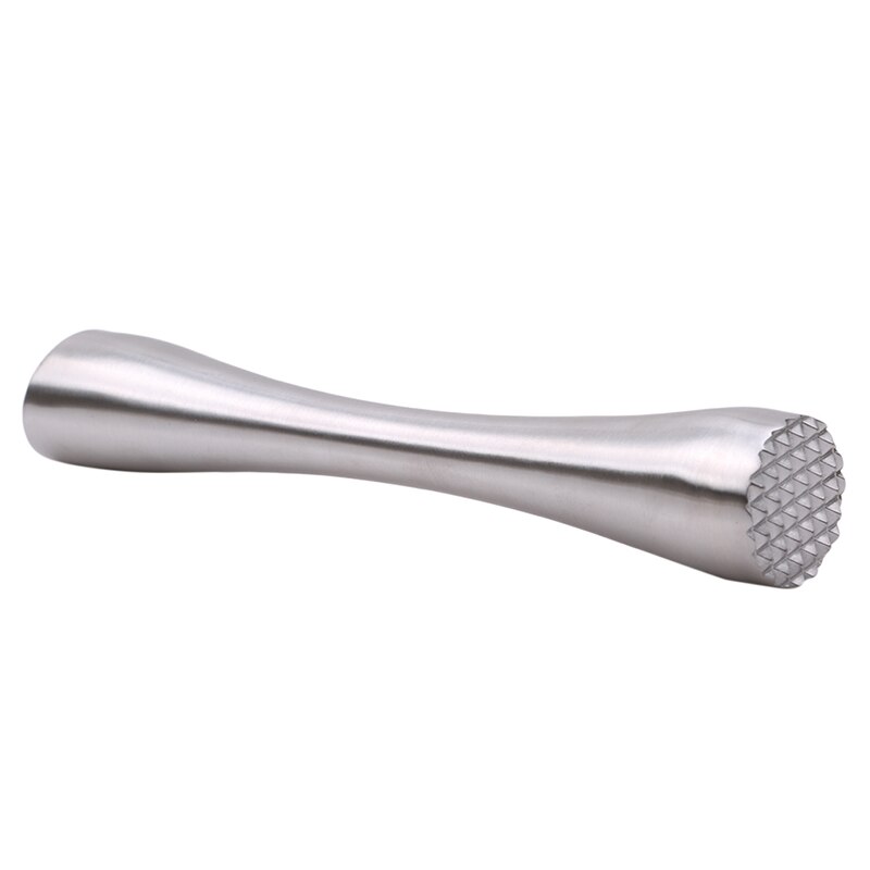 Metal rustfrit stål cocktail muddler swizzle stick bar gør-det-selv is knuser stang hammer bartender bar værktøjsforsyninger