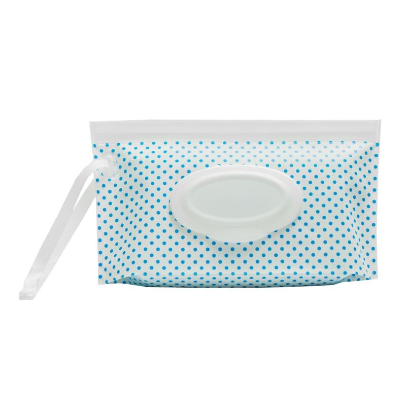 Boîte de lingettes humides pour bébé Portable contenant des lingettes: Marron