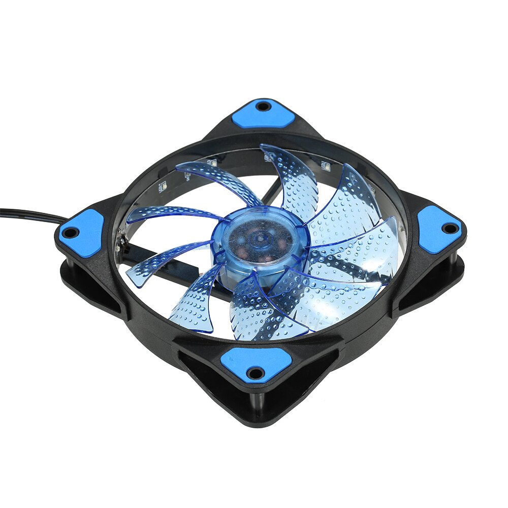 CPU Fan PC CPU Cooler for CPU Fast Heat Dissipation Low Noise Blue Light