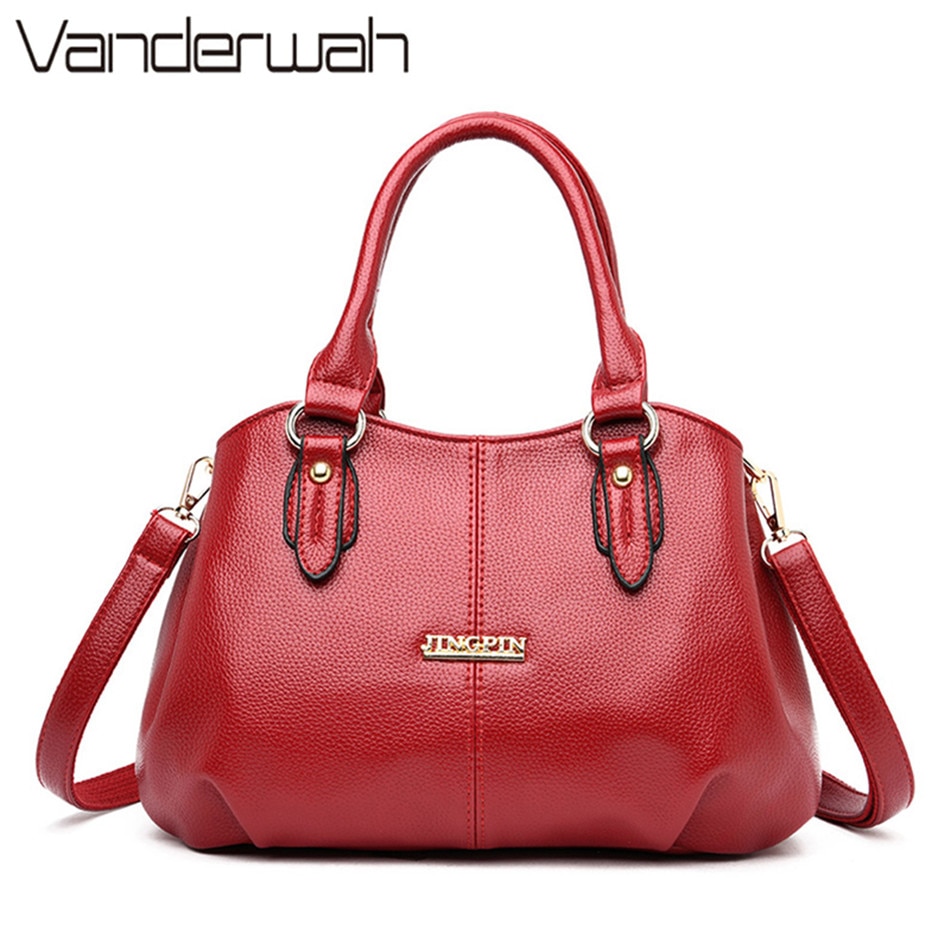 3 grote tassen, grote capaciteit, casual tote bag, zacht leer, dames handtas, crossbody schoudertas voor vrouwen, sac a dos