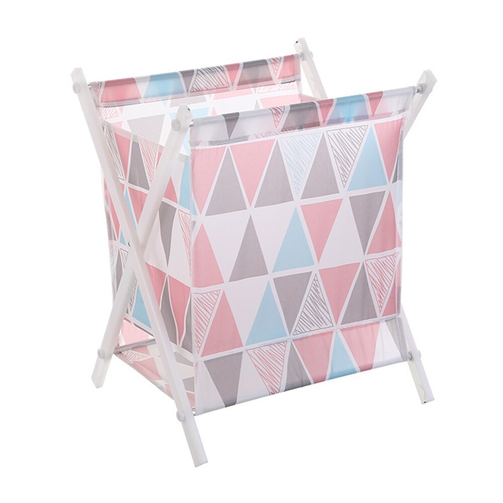 Foldable Laundry Basket Organizer For Dirty Clothes Laundry Hamper large sorter Two Or Three Grids Collapsible Folding Basket: 2