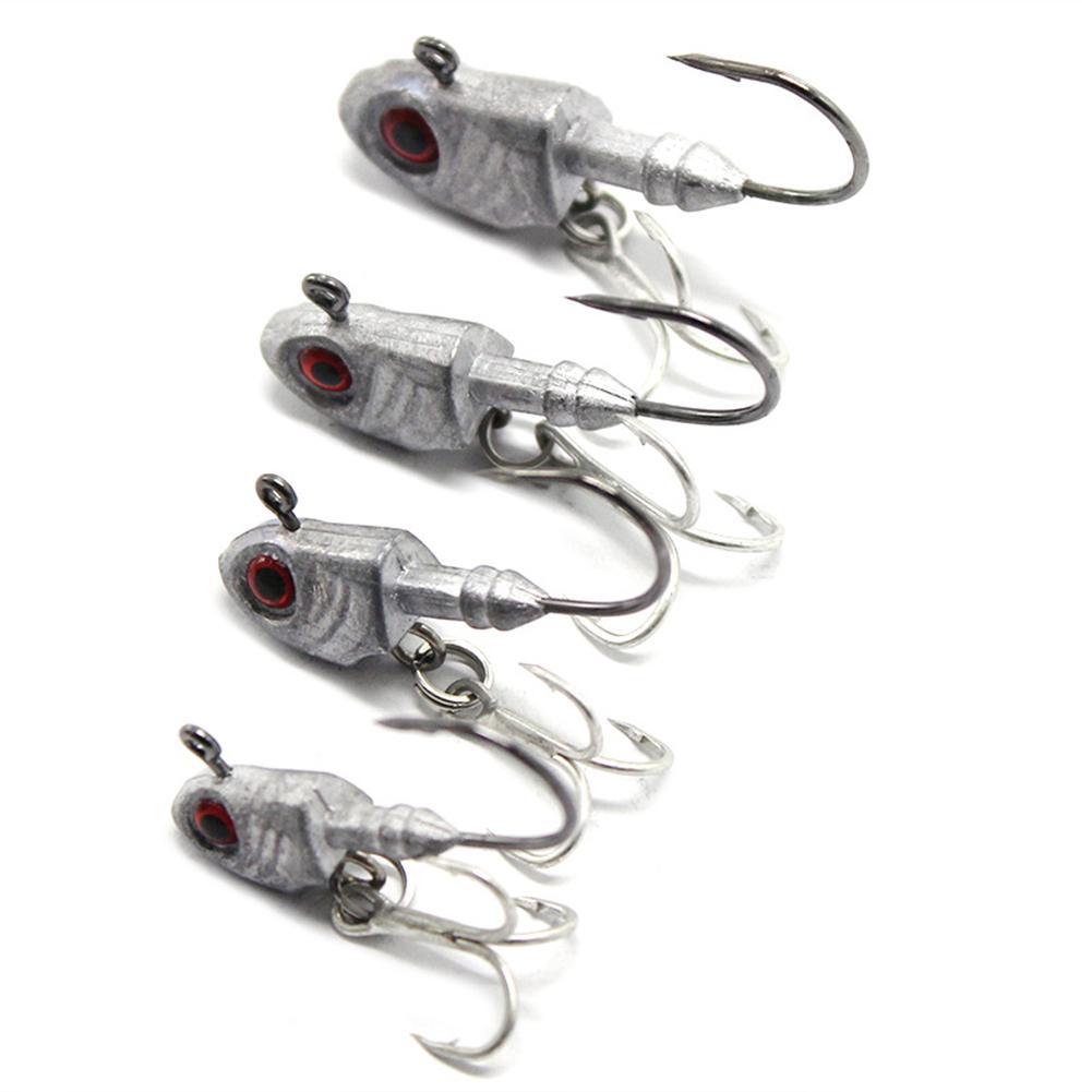 Fiske jigg krok 3.5/5/7/10/14/20g fisk jigg huvud fiske krok set offset sänke mjuk mask krok för bas karp fiske tillbehör
