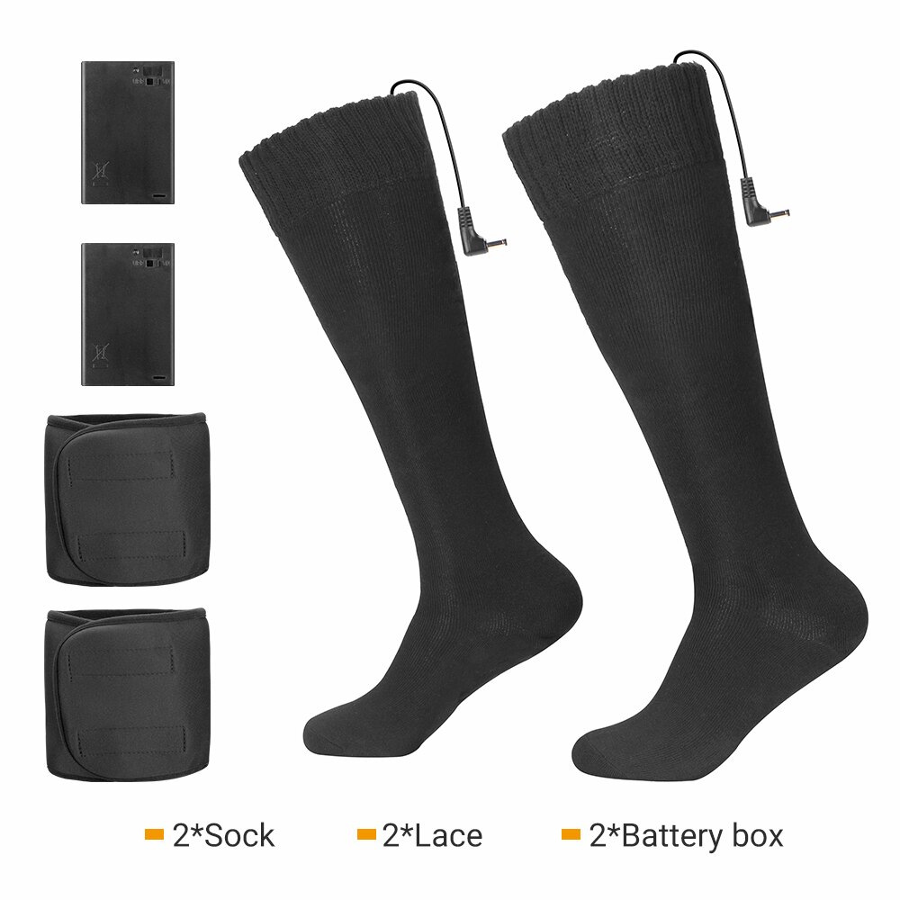 Heating Motorcycle Socks Heated Sock USB Electric Motorcycle Boots Heating Socks Infrared Heated Boots Skiing Sock Winter #