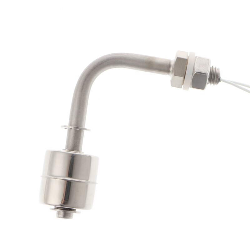 Stainless Steel Float Switch Right Angle Vertical Head Liquid Water Tank Level Sensor