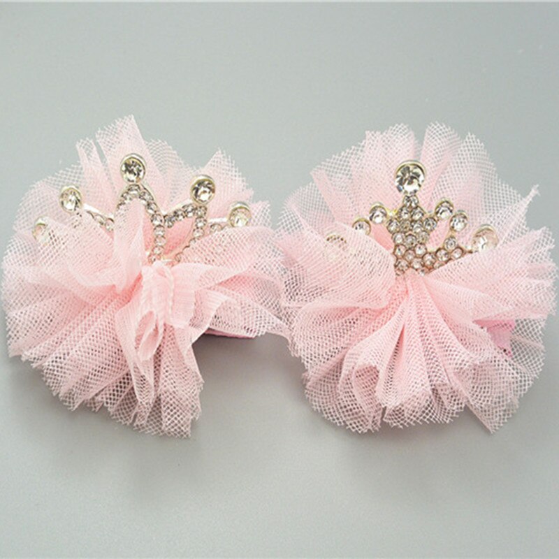 Presilhas de cabelo para crianças, grampos de cabelo de coroa de strass princesa acessórios de cabelo prendedores de cabelo para bebês tiara estéreo grampos de cabelo fofos para meninas
