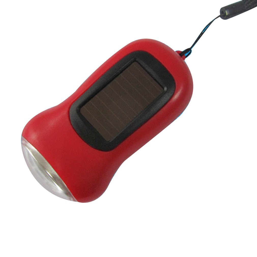 Mini 3 Led Zonne-energie Hand Crank Zaklamp Oplaadbare Led Emergency Tent Camping Zaklamp Draagbare Voor Buiten Gebruik