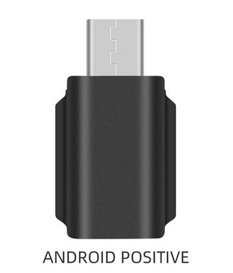 Adaptador de teléfono inteligente para DJI Pocket 2/Osmo Pocket, IOS, Lightning, Micro USB-C, Android, piezas estándar de cardán de datos inversos: Verde