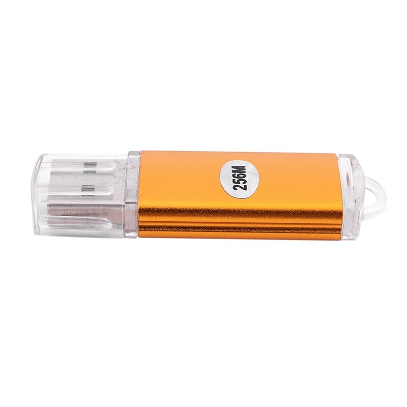 2X256 Mb Usb 2.0 Flash U Disk Gold & Green